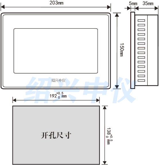 8通道无纸记录仪安装说明 8通道无纸记录仪安装说明