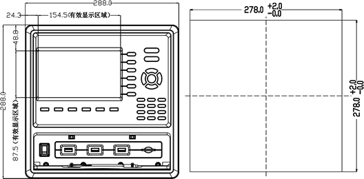 多路便携式无纸记录仪安装说明