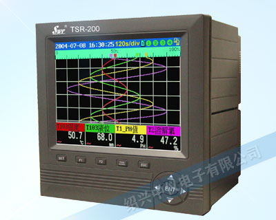 SWP-TSR200中长图真彩无纸记录仪