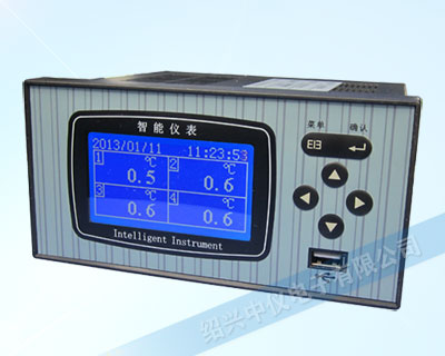 ZYW203RE蓝屏无纸数据记录仪